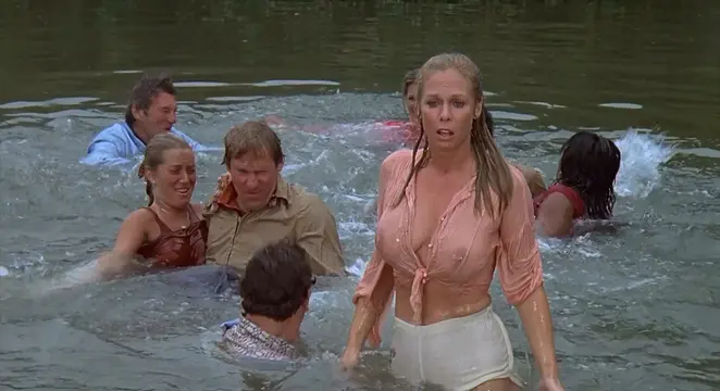 Pamela Hensley sexy, Chere Bryson sexy - The Nude Bomb (1980)