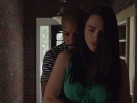 Katie McGrath sexy - Slasher s01e01 (2016)
