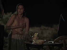 Ella Hunt nude, Abbey Lee sexy - Horizon: An American Saga - Chapter 1 (2024)