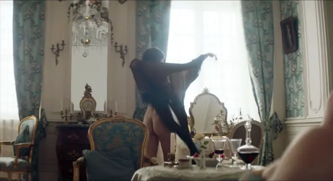 Tuppence Middleton nude – War and Peace s01e03 (2016)